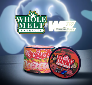 Whole Melt Extracts X the Water Boyz – Peach Paradise Live Rosin – 2GM