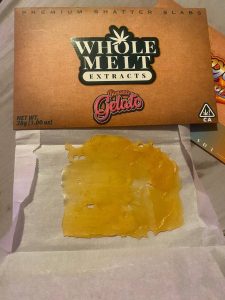 Whole Melt Extracts Banana Gelato | Shatter Slabs - Image 4