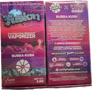 Whole Melt X Fusion – Bubba Kush Disposable Vape Cart – 2 Grams - Image 6