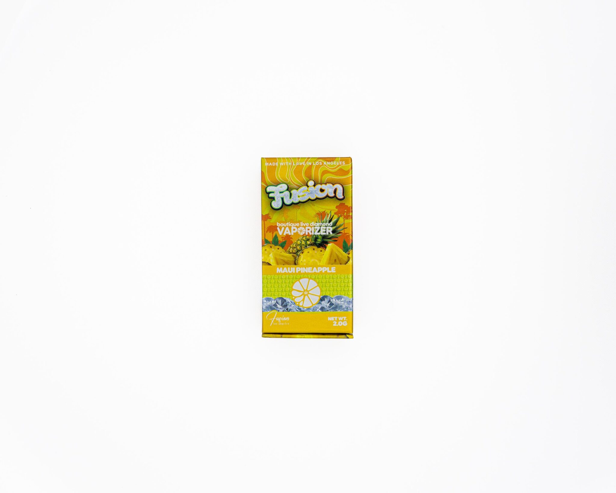 buy-whole-melt-x-fusion-maui-pineapple-vape-carts-2g.jpg Whole Melt X Fusion – Maui Pineapple Disposable Vape Cart – 2 Grams - Image 1