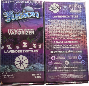 Whole Melt X Fusion – Lavender Zkittles Disposable Vape Cart – 2 Grams - Image 7
