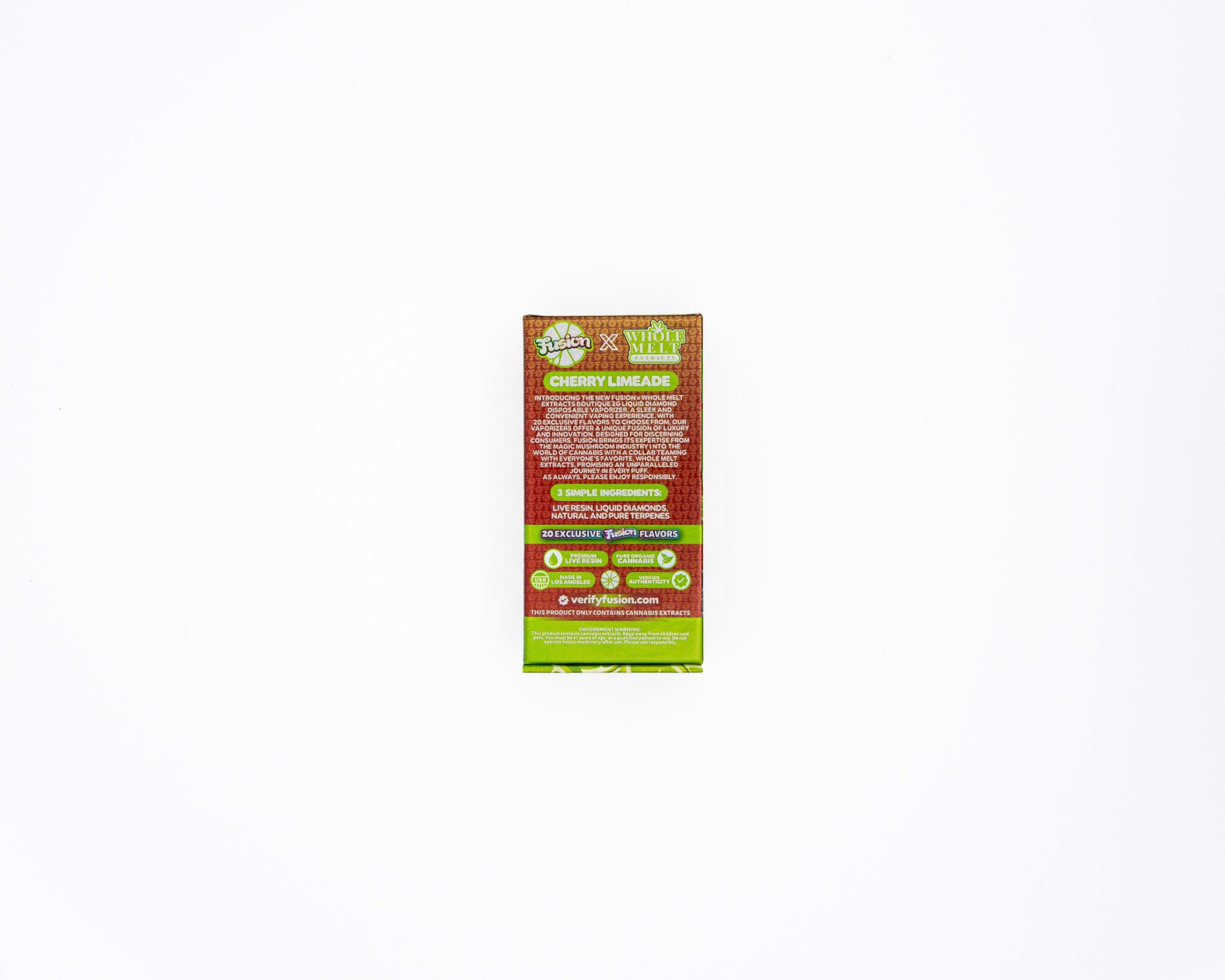 order-cherry-limeade-disposable-vape-carts-online.jpg Whole Melt X Fusion – Cherry Limeade Disposable Vape Cart – 2 Grams - Image 2