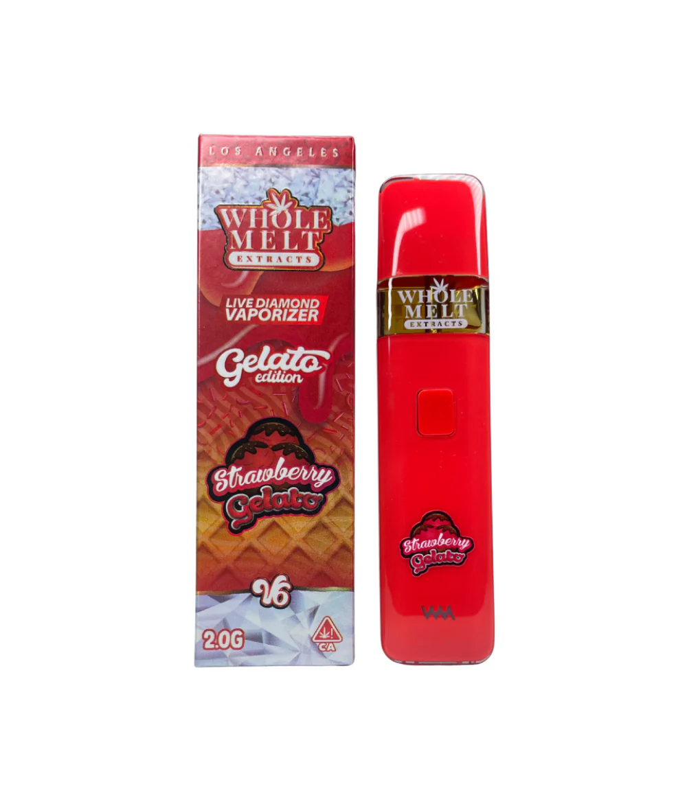 strawberry-gelato-whole-melt-vape.webp Whole Melt Extracts Strawberry Gelato - Image 1
