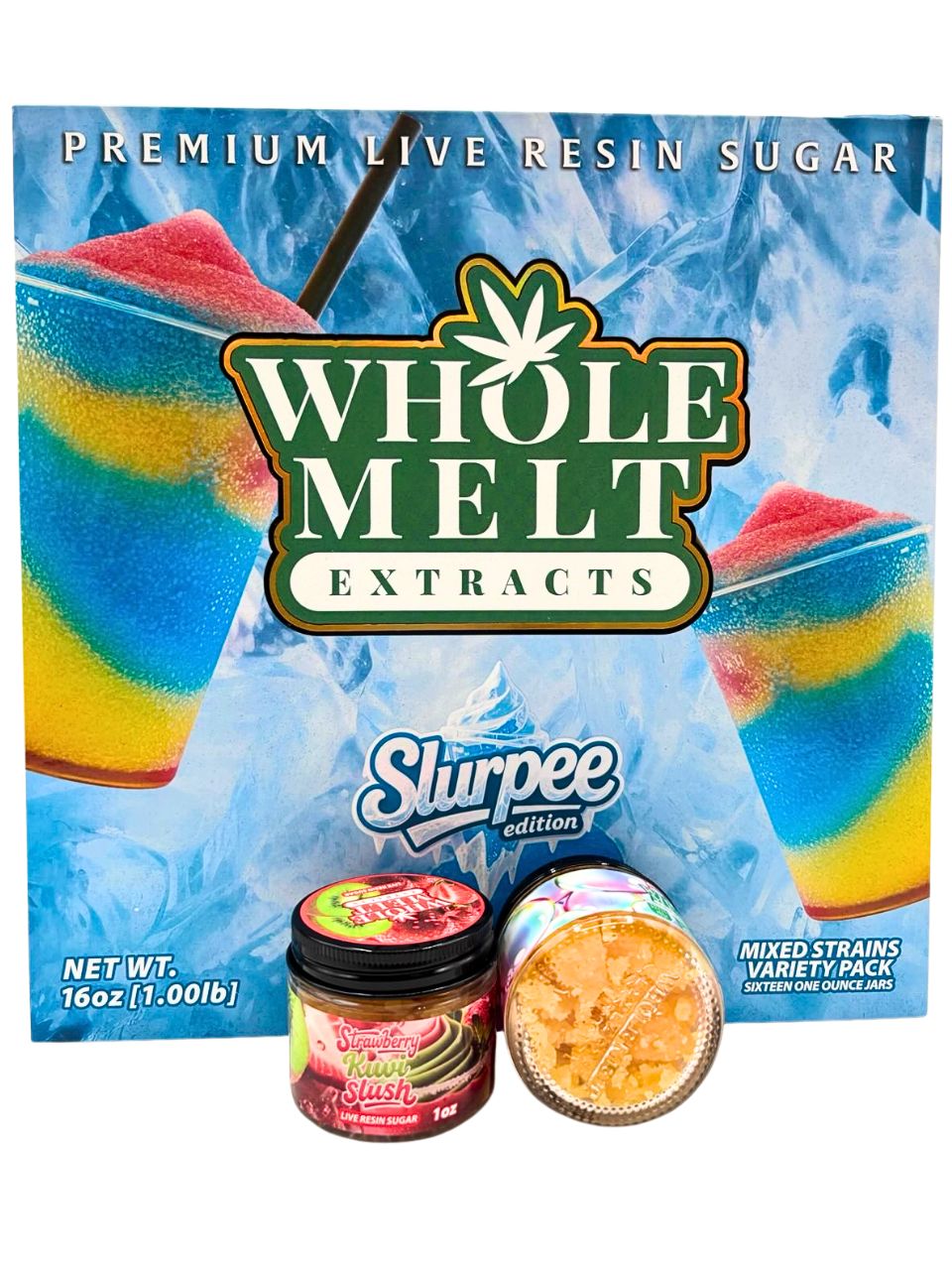 strawberry-kiwi-slush-live-resin-sugar-whole-melt-1.jpg Whole Melt Extracts Strawberry Kiwi Slush Live Resin Sugar - Image 1