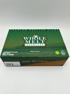 Whole Melt Extracts Banana Gelato | Shatter Slabs