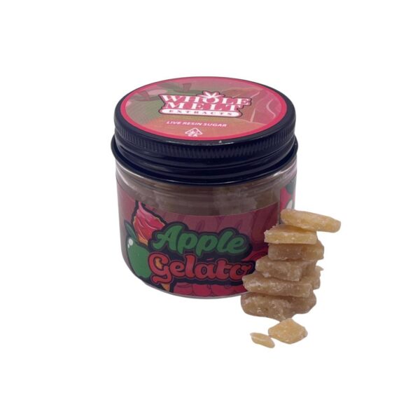 whole-melt-extracts-apple-gelato.jpg Whole Melt Extracts Apple Gelato Live Resin Sugar | Gelato Edition - Image 1