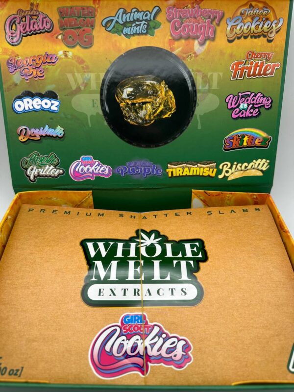 whole-melt-extracts-cookies.jpg Whole Melt Extracts Girl Scout Cookies | Shatter Slabs - Image 1