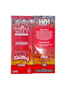 Whole Melt Extracts Cranberry Zkittlez - Image 3