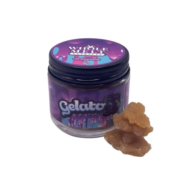 whole-melt-extracts-gelato-33.jpg Whole Melt Extracts Gelato 33 Live Resin Sugar | Gelato Edition - Image 1