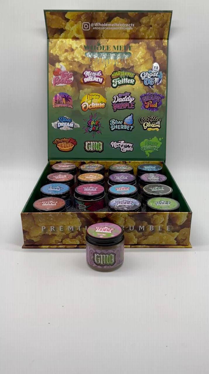 whole-melt-extracts-gmo-crumble-wax.jpg Whole Melt Extracts GMO | Crumble - Image 1