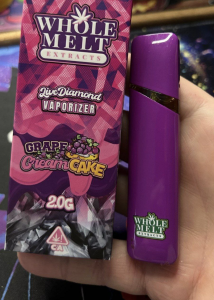 Whole Melt Extracts Grape Cream Cake