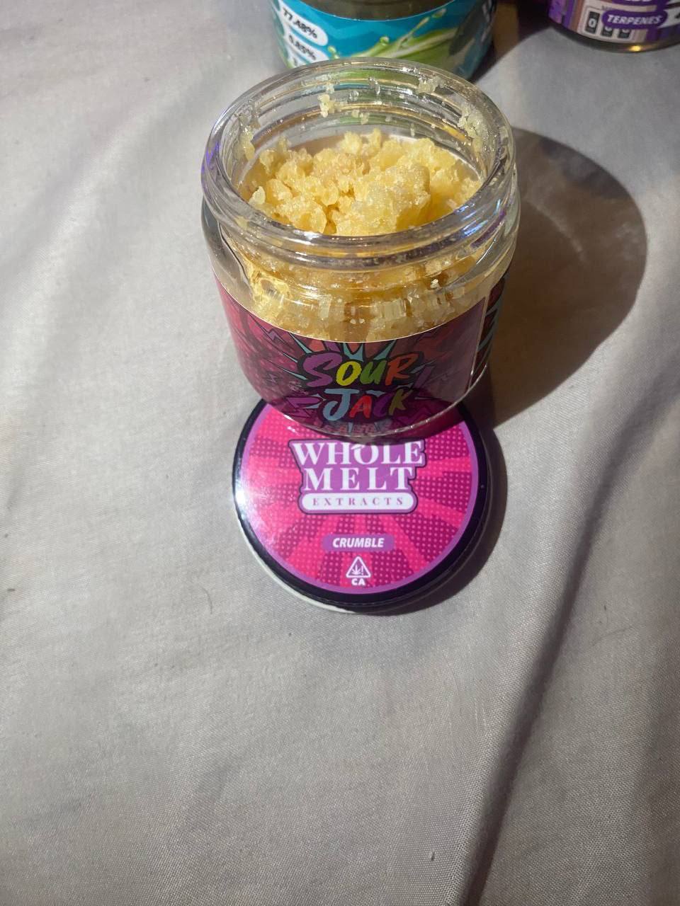 whole-melt-extracts-sour-jack-crumble-wax.jpeg Whole Melt Extracts Sour Jack | Crumble - Image 1