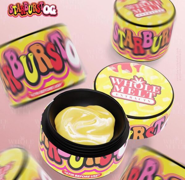 whole-melt-extracts-star-burst-og-rosin.jpeg Whole Melt Extracts Star Burst OG Rosin - Image 1