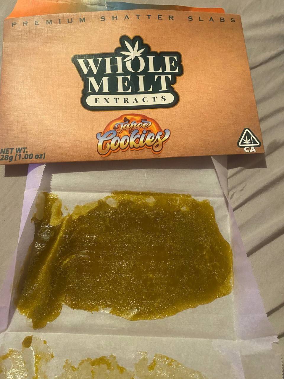 whole-melt-extracts-tahoe-cookies-shatter-slabs.jpeg Whole Melt Extracts Tahoe Cookies | Shatter Slabs - Image 1