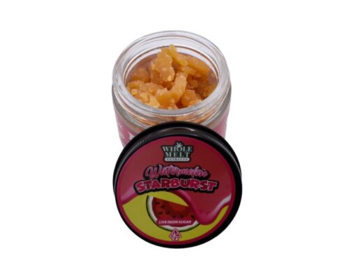 whole-melt-extracts-watermelon-starburst.jpg Whole Melt Extracts Watermelon Starburst Live Resin Sugar | Regular Edition - Image 1
