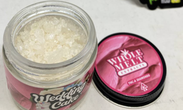 whole-melt-extracts-wedding-cake-thc-a-diamonds.png Whole Melt Extracts Wedding Cake THC-A Diamonds - Image 1