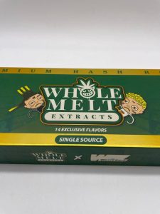 Whole Melt Extracts X the Water Boyz Premium Live Rosin – Cold Cured – 70U-120U – 2GM - Image 3