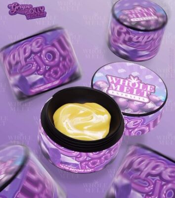 whole-melt-grape-jolly-rancher-hash-rosin.jpg Whole Melt Extracts Grape Jolly Rancher | Hash Rosin - Image 1
