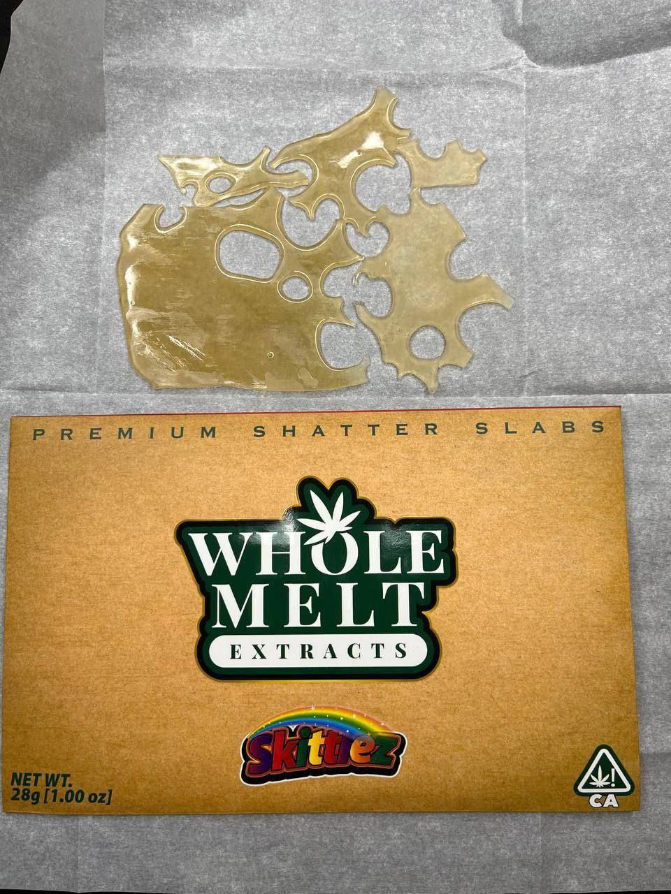 whole-melt-skittlez-flavor.jpg Whole Melt Extracts Skittlez | Shatter Slabs - Image 1