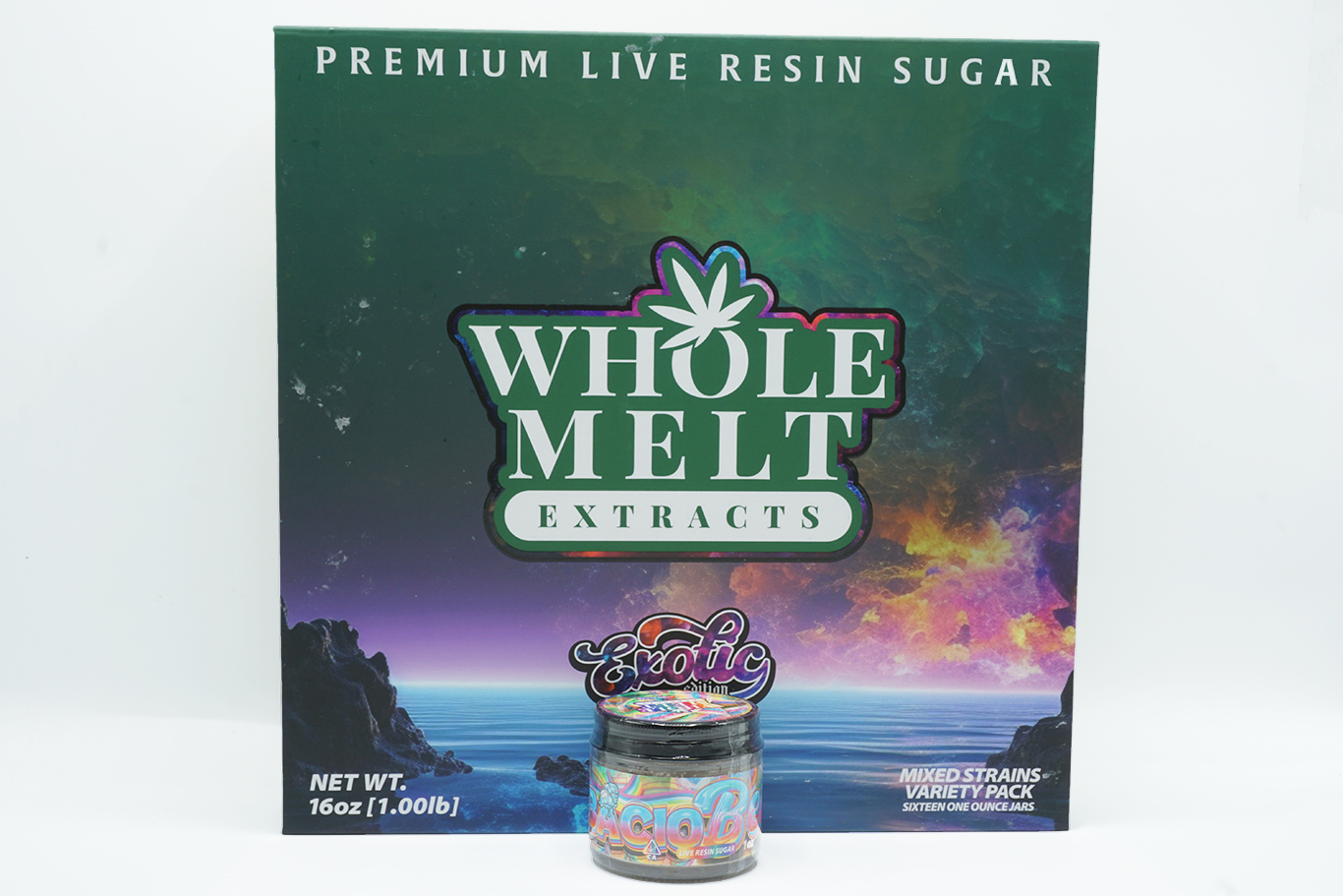 whole-melts-bacio-belts-sugar-exotic-edition.jpg Whole Melt Extracts Bacio Belts Live Resin Sugar | Exotic Edition - Image 1