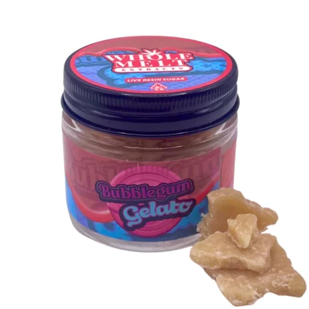 Whole Melt Extracts Bubblegum Gelato Live Resin Sugar | Gelato Edition