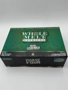 Whole Melt Extracts Phase 4 Dual Chamber 2G Disposable Vaporizers | Liquid Diamonds + Live Resin - Image 2