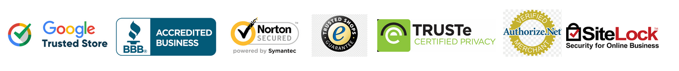 Trusted Secure Checkout Badges