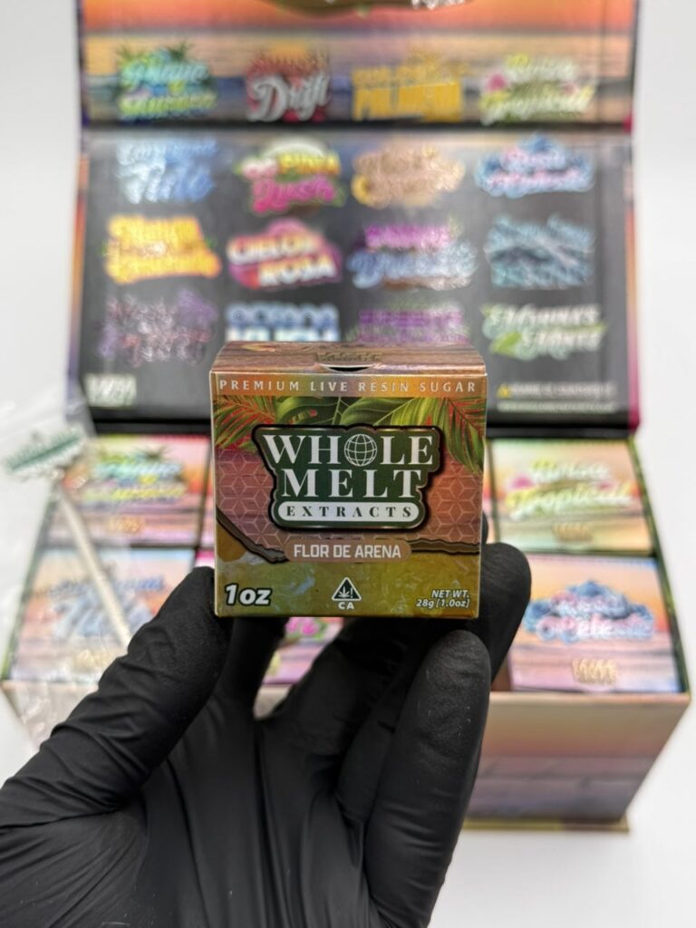 flor-de-arena-live-resin-sugar-whole-melt Whole Melt Extracts Flor De Arena Live Resin Sugar - Image 1