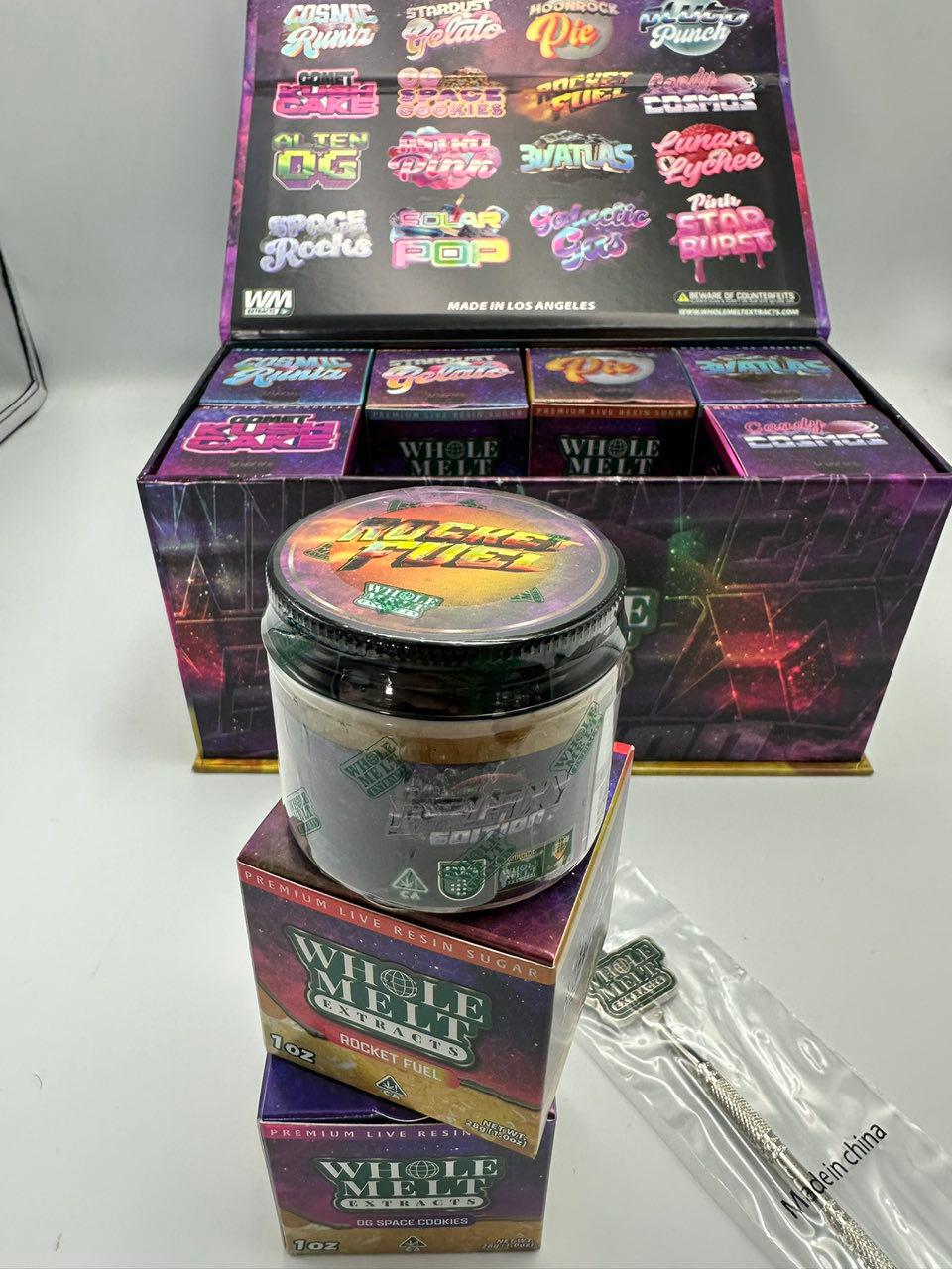 rocket-fuel-whole-melt-wax Whole Melt Extracts Rocket Fuel Live Resin Sugar - Image 1